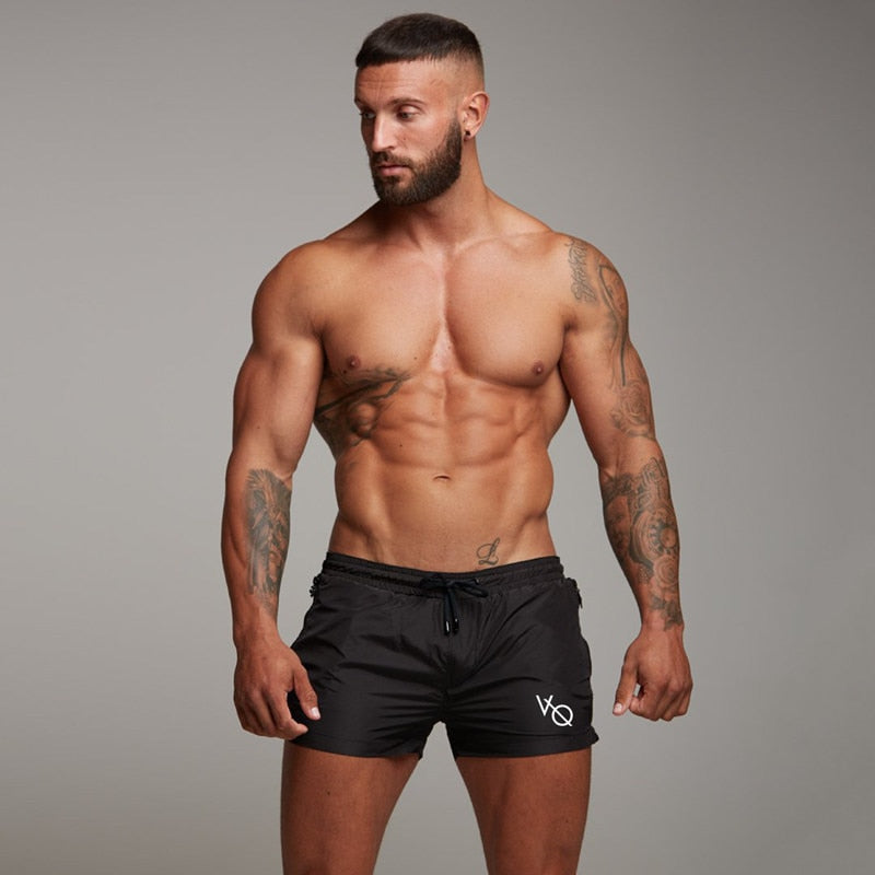 Men Gyms Fitness Bodybuilding Shorts Mens Summer Casual Cool Short Pants Male Jogger Workout Beach Breechcloth Bottoms
