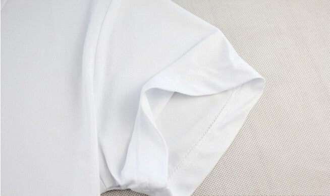 Men's Fashion Printed Short Sleeve T-shirt Round Neck Top